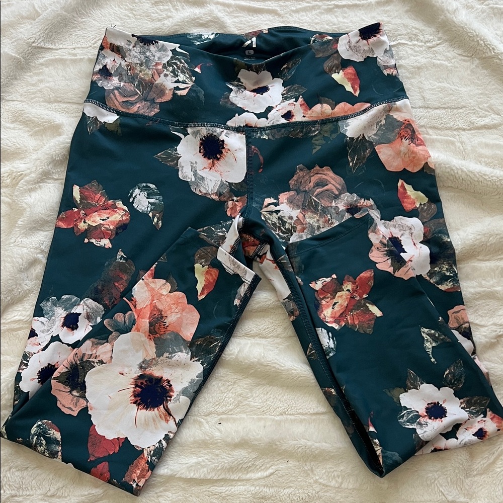 Floral Print Leggings